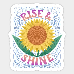 Rise and Shine Sticker